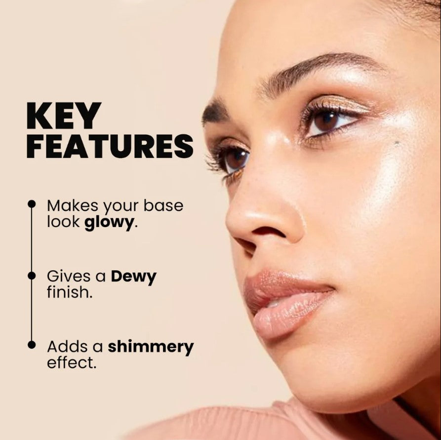 3-in-1 Glow Magic – Mars Liquid Highlighter - Moisturizer, Dewy Base & Highlighter